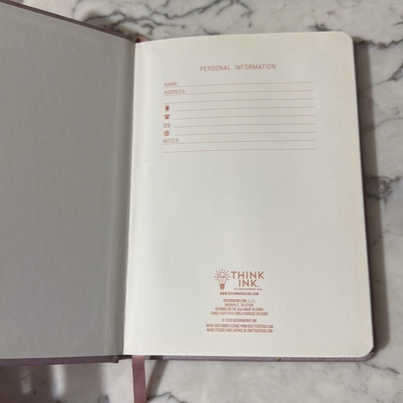 Find Your True Direction journal notebook cute pink journal notebook - Picture 4 of 12